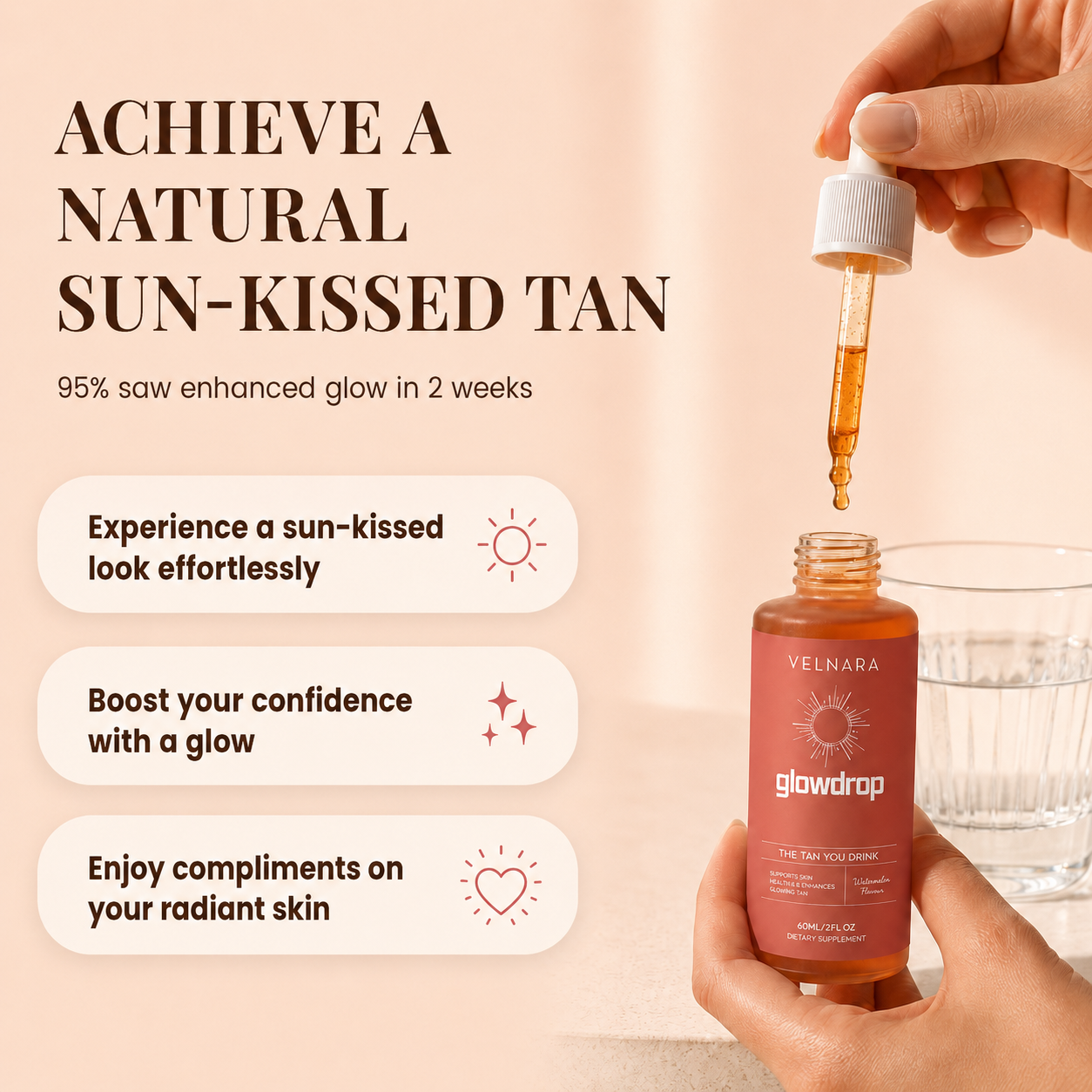 Velnara™ Tanning GlowDrop