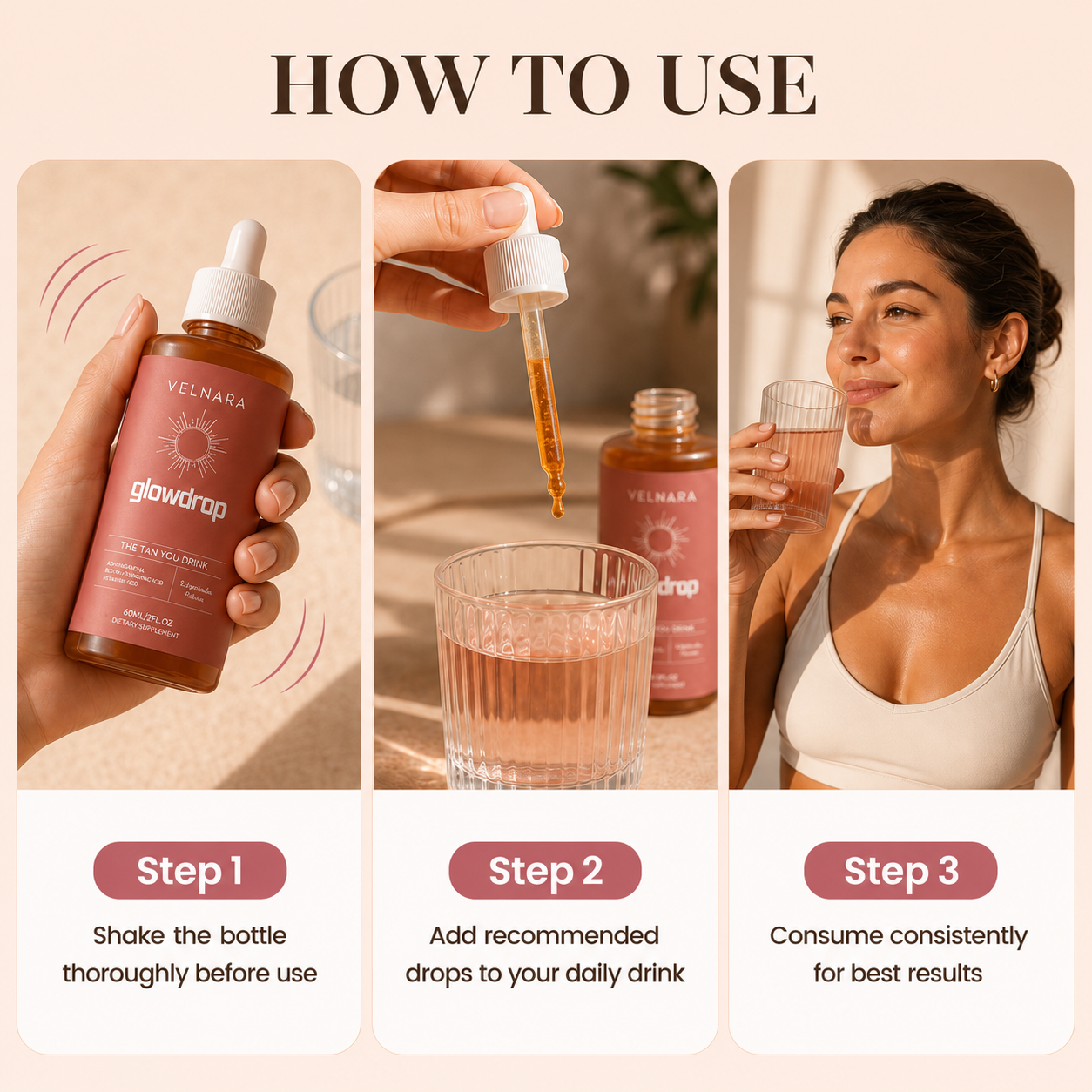 Velnara™ Tanning GlowDrop